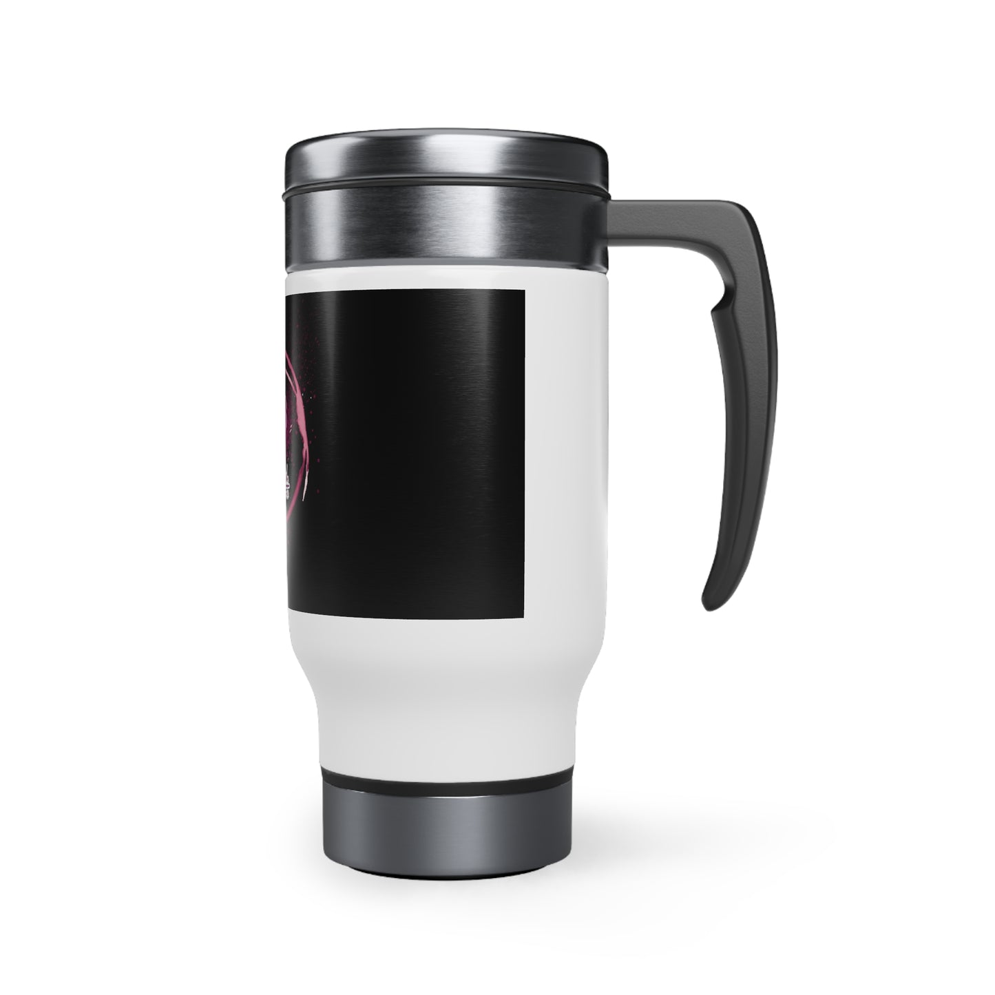 Stainless Steel Travel Mug (Black)