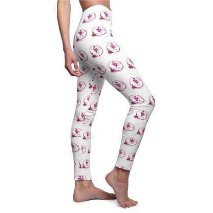 Women's Casual Leggings (White)