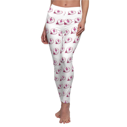 Women's Casual Leggings (White)