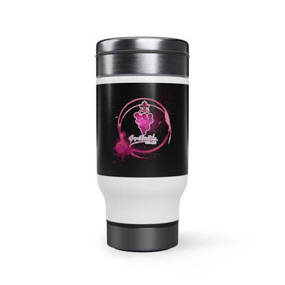 Stainless Steel Travel Mug (Black)