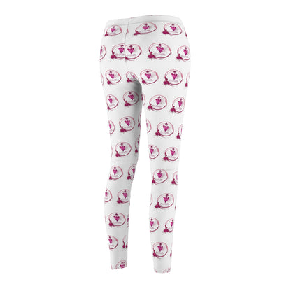 Women's Casual Leggings (White)