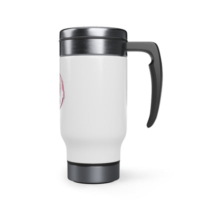 Stainless Steel Travel Mug (White)